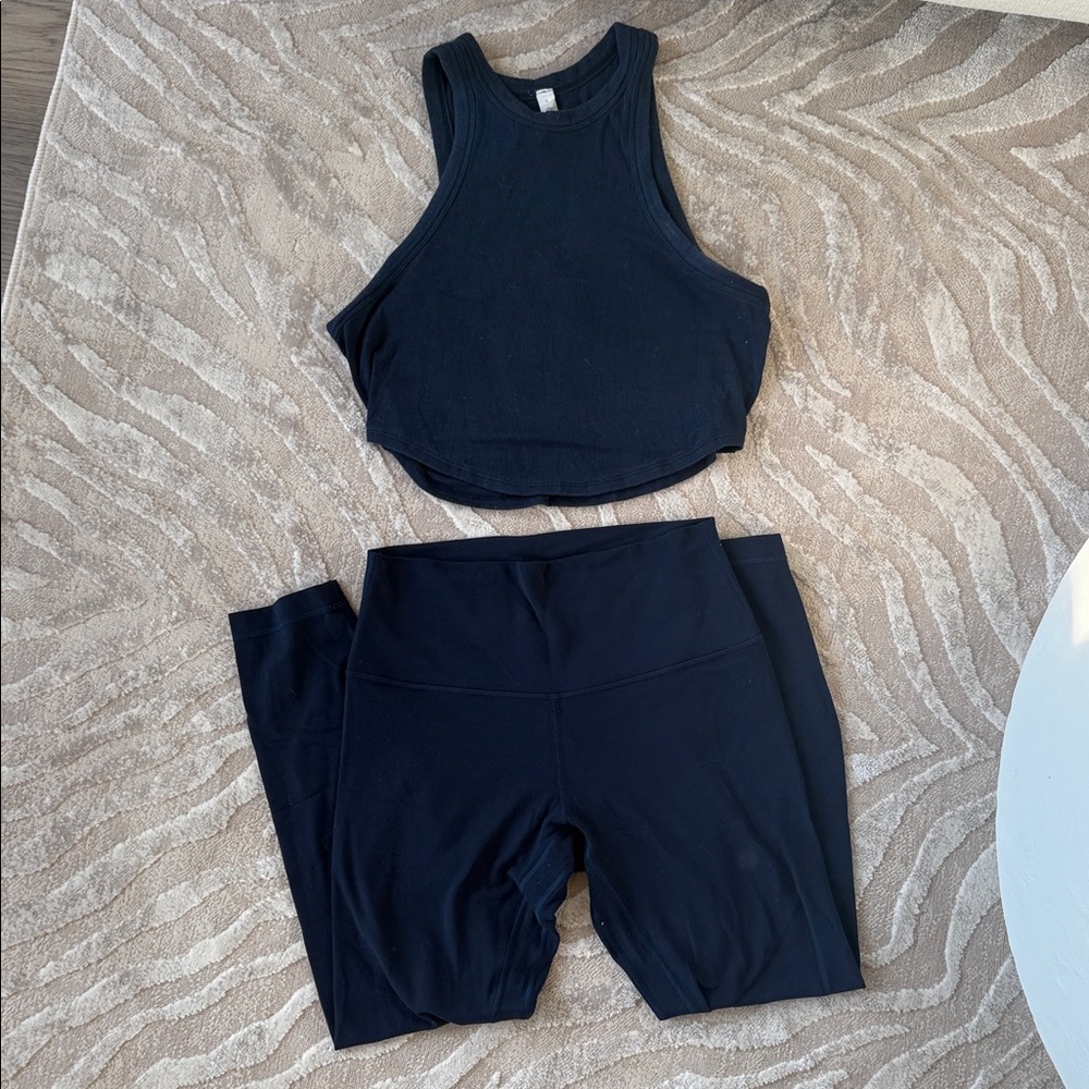 Lululemon Navy Blue Set